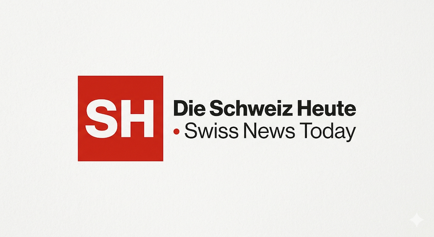 Schweiz Heute Logo with bilingual text